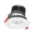 Jesco Downlight LED 35 Round Regressed Gimbal Recessed 12W 5CCT 90CRI WH RLF-35312-SW5-WH